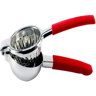 340G Lemon Citrus Press Juicer με κατασκευή από ανοξείδωτο χάλυβα και μαλακό σιλικόνιο χερούλι