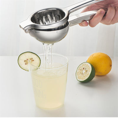 340G Lemon Citrus Press Juicer με κατασκευή από ανοξείδωτο χάλυβα και μαλακό σιλικόνιο χερούλι