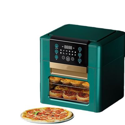 1201W-1500W Ηλεκτρική ψήστρια αέρα 12L 15L χωρίς λάδι με μίνι ράκι