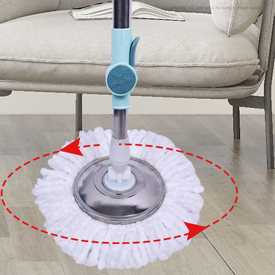Ατσάλινο Wringer 360 Spin Εύκολο καθαρό Cyclone καθαρισμός δαπέδου σκούπα και κουβάς σύνολο