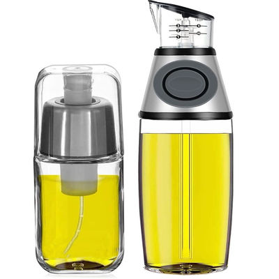 OEM ODM 500ml γυαλί ξύδι ελαιολάδου διανομέας μαγειρικού ελαίου μπουκάλι μαγειρικού ελαίου