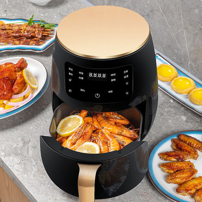 Προσαρμοσμένη 1400W 6L Δυνατότητα Πολυλειτουργική Αεροψητήρα Γάζα για την παρασκευή τηγανητών τροφίμων
