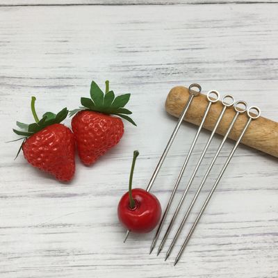 304 από ανοξείδωτο χάλυβα Σφραγίδες κοκτέιλ Swizzle Stick για επαναχρησιμοποιήσιμα μικρά κουπί