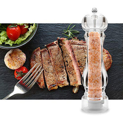Εύκολο Ατσάλι 60X221mm Αλατιστήρα Αλατιού και Πεπριού για πολυάσχολους επαγγελματίες
