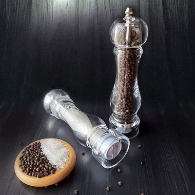 Εύκολο Ατσάλι 60X221mm Αλατιστήρα Αλατιού και Πεπριού για πολυάσχολους επαγγελματίες