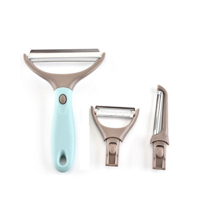 Καλύτερο σύνολο από 4 PCs Peelers Πολυλειτουργικό Εργαλείο Κουζίνας για Εργαλεία Φρούτων και Λαχανικών