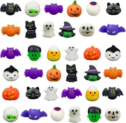 Κινηματογραφικά Fidget Squishy Toy 18pcs 24pcs Blind Box Halloween Toys Squeeze Toys για παιδιά
