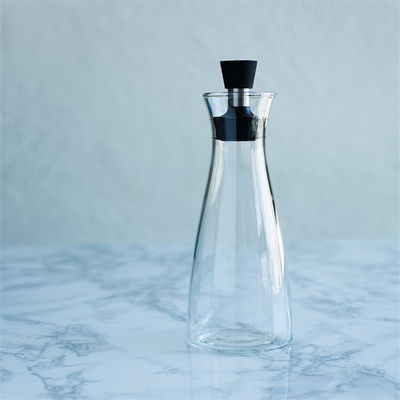 650 ml/400 ml γυάλινα μπουκάλια διανομής ελαίου και ξύδι χωρίς στάγματα σχεδιασμός για κουζίνα