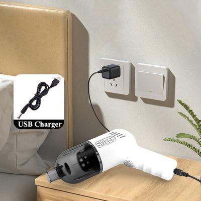 2500Pa αναρρόφηση και 1800Mah μπαταρία φορητή ασύρματη χειροκίνητη αντλία σκόνης για καθαρισμό αυτοκινήτων