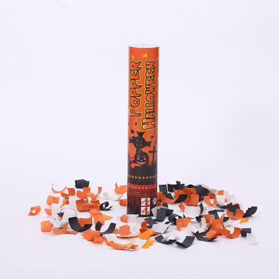 Μπλε Κόμμα Popper Confetti Πυροβόλο για Ετήσια Γιορτή βιοδιασπώμενα εξατομικευμένα σχήματα