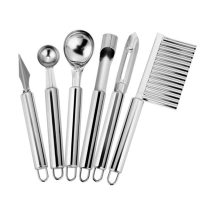 Εστιατόριο κουζίνα Gadgets Set 6 κομμάτια από ανοξείδωτο χάλυβα Πολυλειτουργικά εργαλεία φρούτων