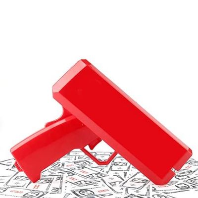 18.5cmX8cmX17.5cm πλαστικό αεροσκάφος πιστόλι για γάμο μπαρ παιχνίδι ατμοσφαιρικά ρούχα