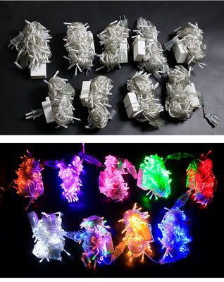 Φώτα Χριστούγεννα Χρώμα Ονειροπόλεμος 10LEDs / m 5m 10m PVC αδιάβροχο διευκρινιζόμενο LED