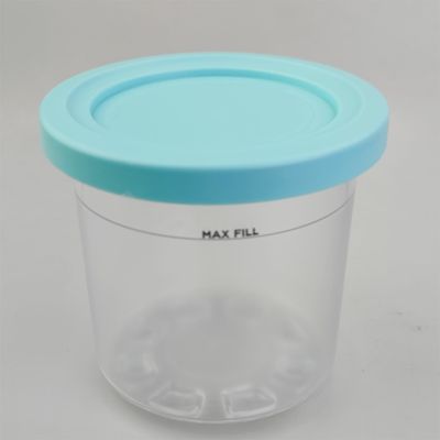 4 τεμάχια 600 ml δοχεία παγωτού για NC299AMZ NC300s σειρά επαναχρησιμοποιήσιμη και φιλική προς το περιβάλλον