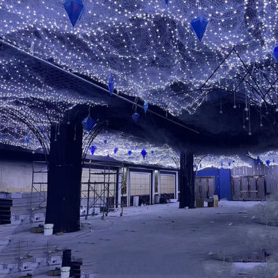Αδιάβροχα φώτα LED PVC για διακόσμηση Halloween 100 LED γάμου εξωτερικού