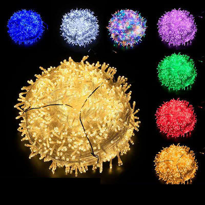 Αδιάβροχα φώτα LED PVC για διακόσμηση Halloween 100 LED γάμου εξωτερικού