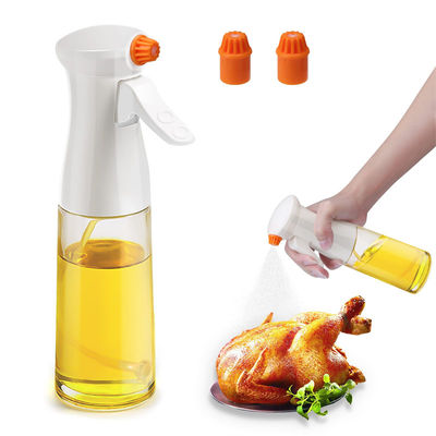 200 ml μπουκάλι ψεκασμού ελαιολάδου ανθεκτικό ελαιόλαδο μαγειρικής πλαστικό μπουκάλι για εργαλεία κουζίνας
