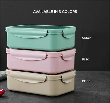 Κουτί με φαγητό για παιδιά/ενήλικες PP5 1400 ml Μικροκυμάτων Σώμα ασφαλή χωρίς BPA με πιρούνι κουτάλι
