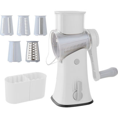 Πολυλειτουργικό 5 σε 1 Vegetable Chopper Slicer με Rotary Drum Type Grater Shredder