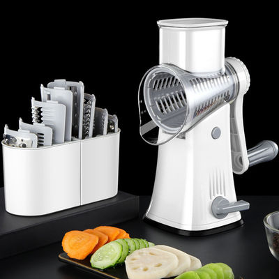 Πολυλειτουργικό 5 σε 1 Vegetable Chopper Slicer με Rotary Drum Type Grater Shredder