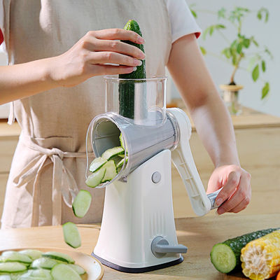 Πολυλειτουργικό 5 σε 1 Vegetable Chopper Slicer με Rotary Drum Type Grater Shredder