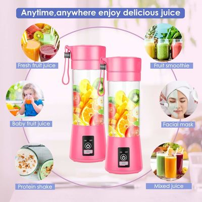 380 ml χωρητικότητα Μίνι Μικρατήρας USB επαναφορτιζόμενο χυμό φρούτων φορητό χυμοκόπι για το σπίτι