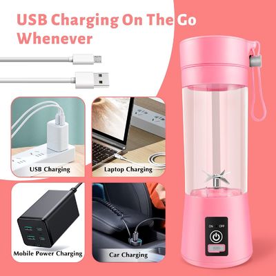 380 ml χωρητικότητα Μίνι Μικρατήρας USB επαναφορτιζόμενο χυμό φρούτων φορητό χυμοκόπι για το σπίτι