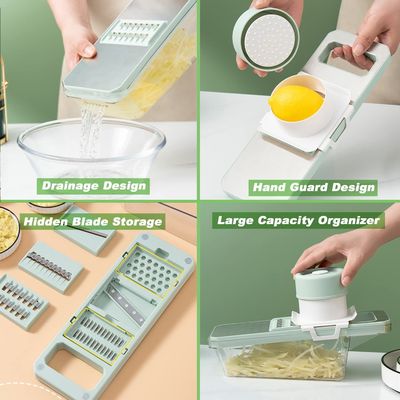 Μιντα πράσινο Stainless Steel φυτικό τεμαχιστήρι Ιδανικό για γρήγορη και εύκολη προετοιμασία γευμάτων