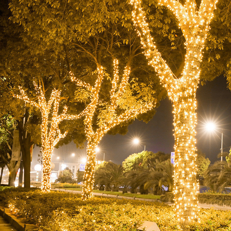 Αδιάβροχα φώτα LED PVC για διακόσμηση Halloween 100 LED γάμου εξωτερικού