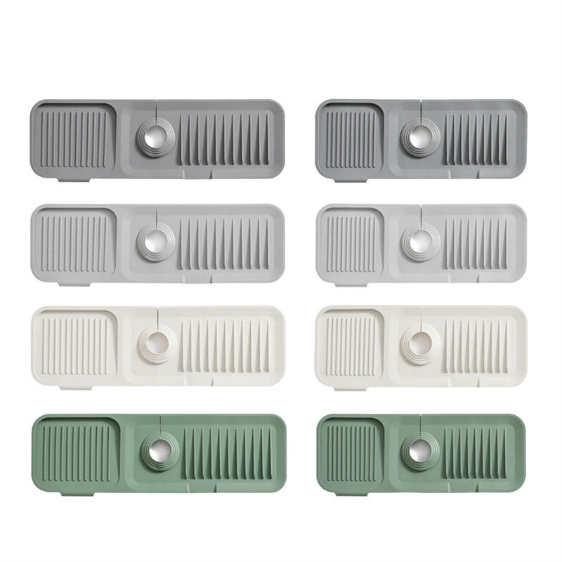 Σιλικόνιο νεροχύτη Splash Guard Catcher χειριστήριος σταγόνα αποστράγγιση Pad απορροφητικό στρώμα για OEM / ODM